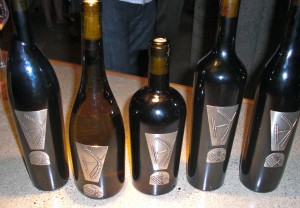 The full lineup of the new Exclamation wines.