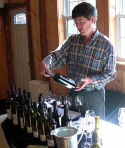 Calamus winemaker Arthur Harder.