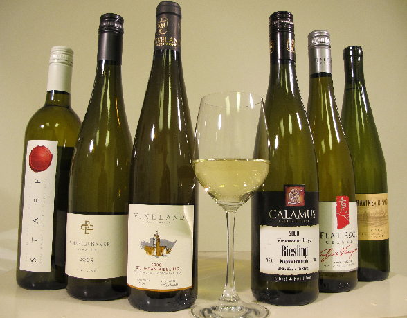 Some of the rieslings I'll be digging into.