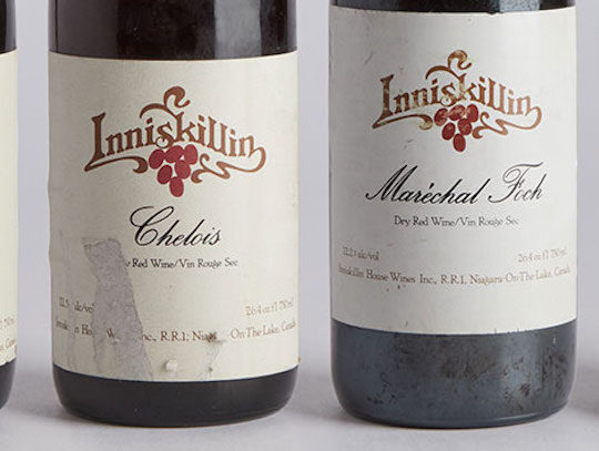 Rare and historically significant Inniskillin, Chateau Gai wines up for auction